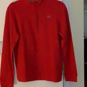 Vineyard Vines Boys 1/4 Zip Pullover Size large, like new